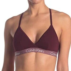 Calvin Klein Lined V-Neck Bralette
